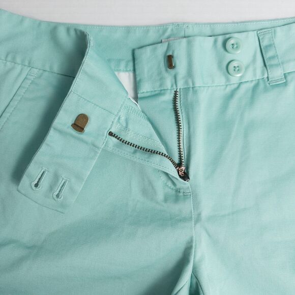 Vineyard Vines Dayboat Short 5" Inseam Womens 0 Grand Turk Aqua Preppy Beach - Picture 7 of 12